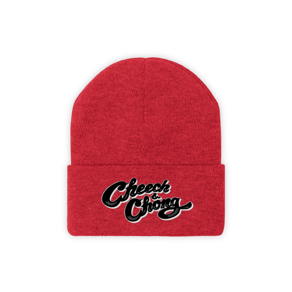 Cheech and Chong black Knit Beanie