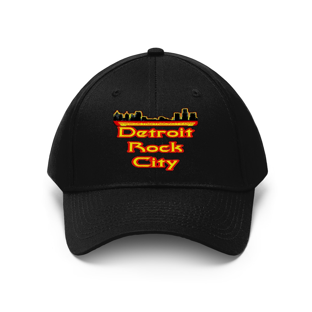Detroit Rock City .org logo Unisex Twill Hat
