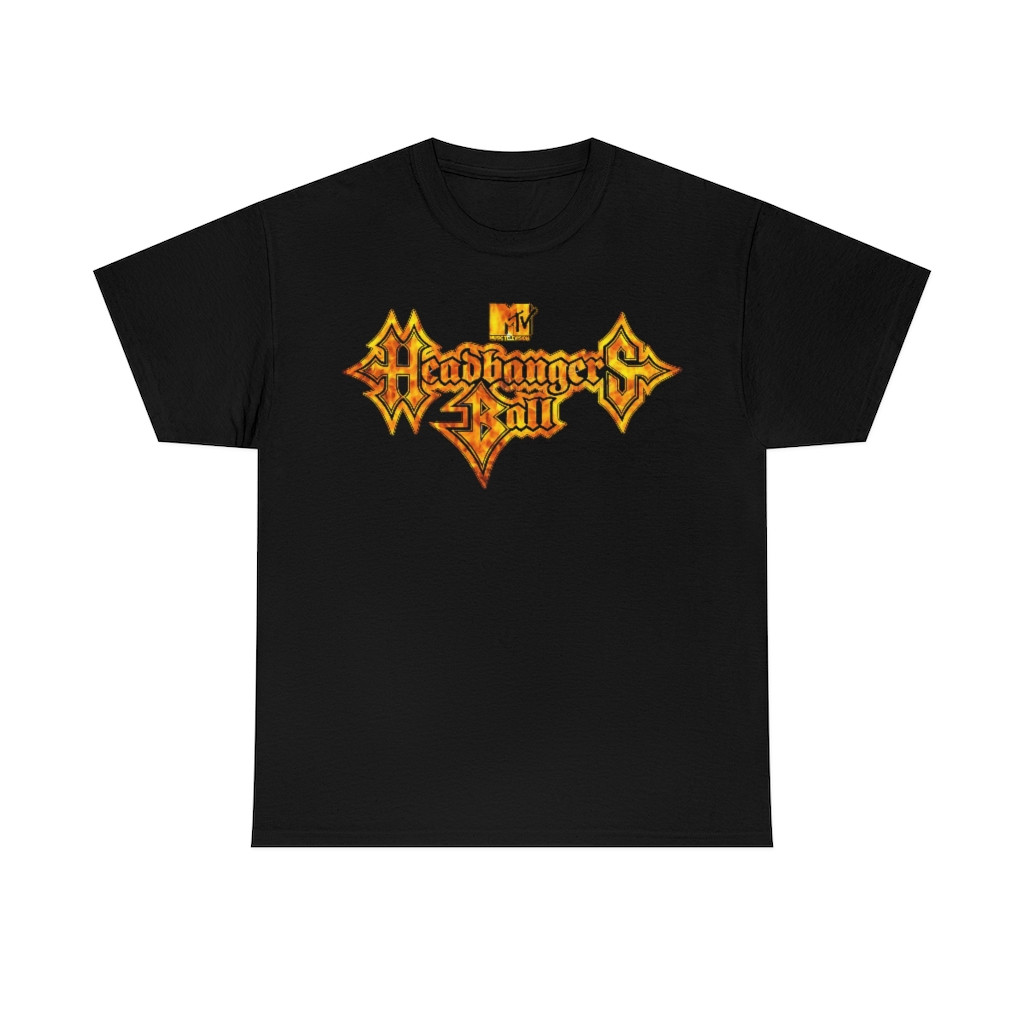 MTV Headbangers Ball Flames Short Sleeve Tee