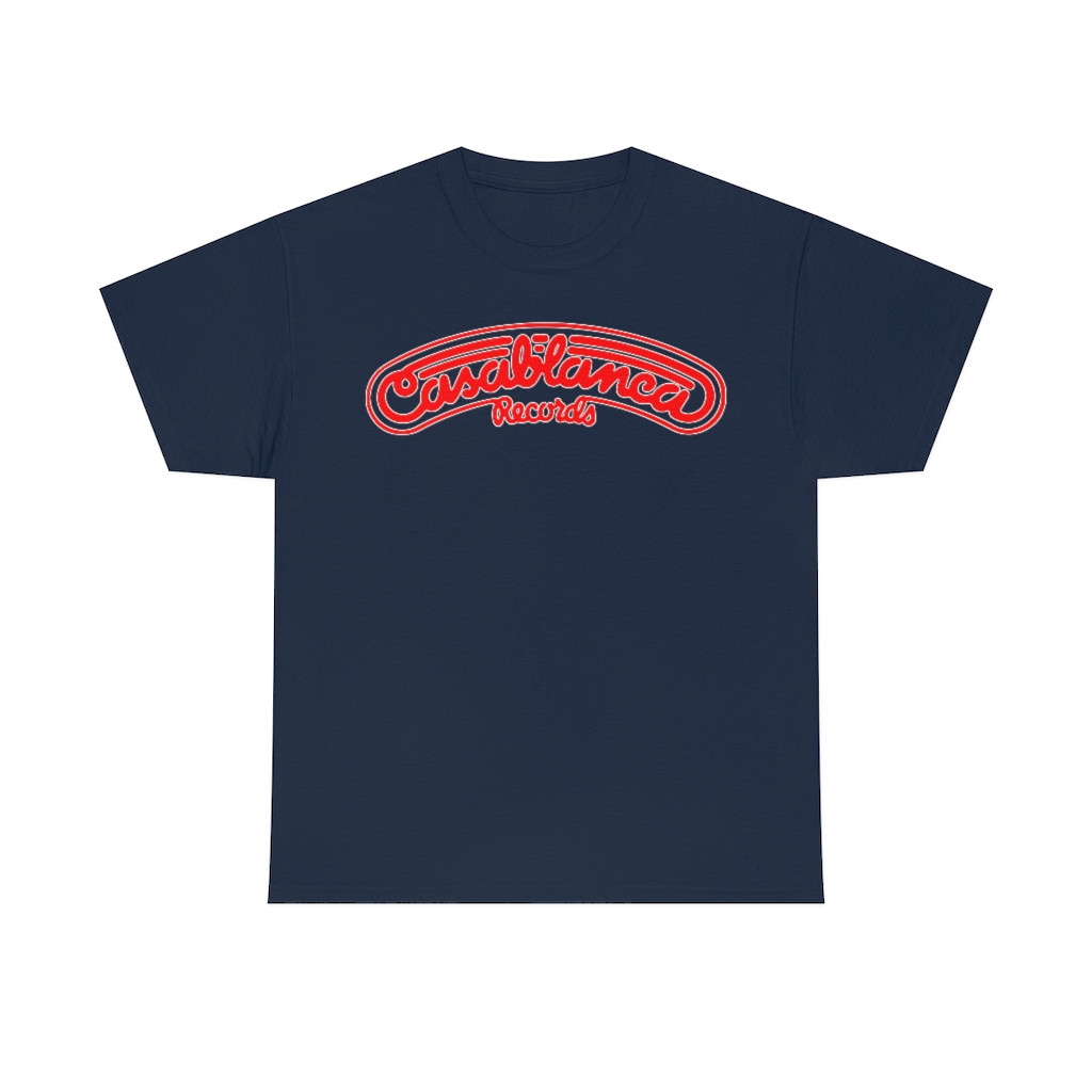 Casablanca Records logo outlined Short Sleeve Tee