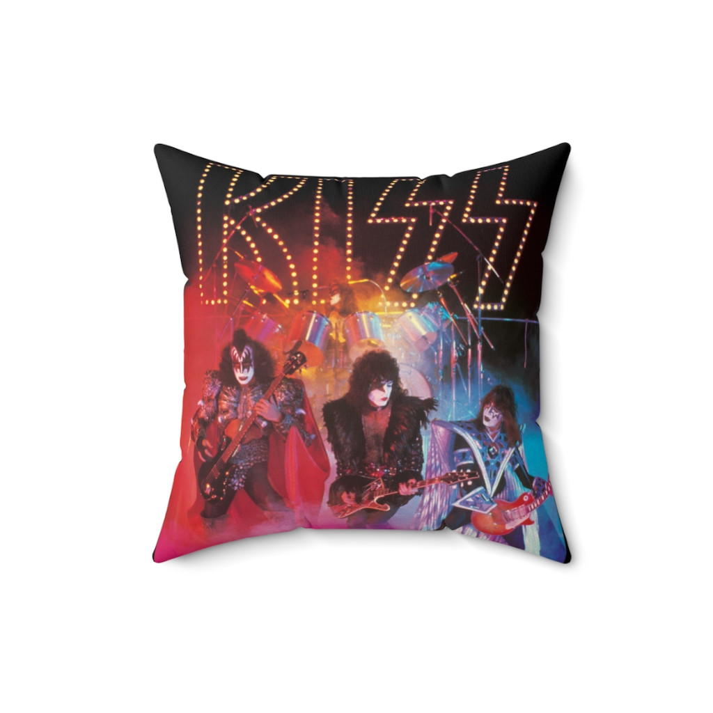 KISS Unmasked live Pillow Spun Polyester Square Pillow gift