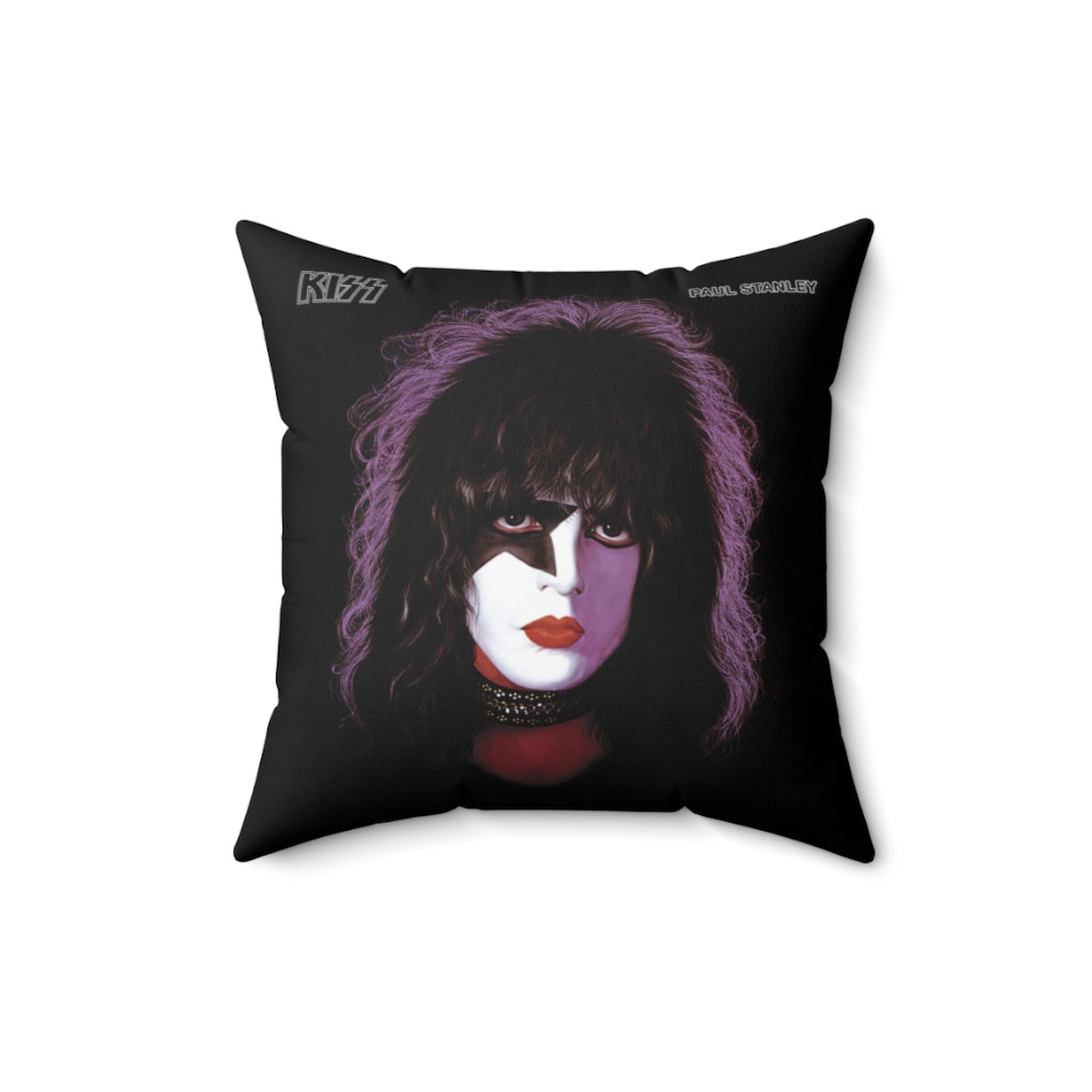KISS Paul Stanley Solo Pillow Spun Polyester Square Pillow gift