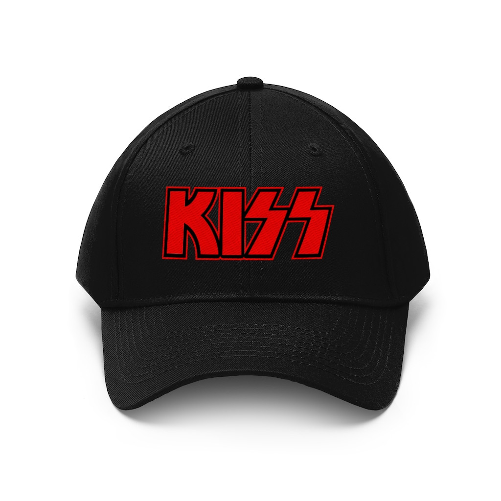 KISS Logo red Unisex Twill Hat