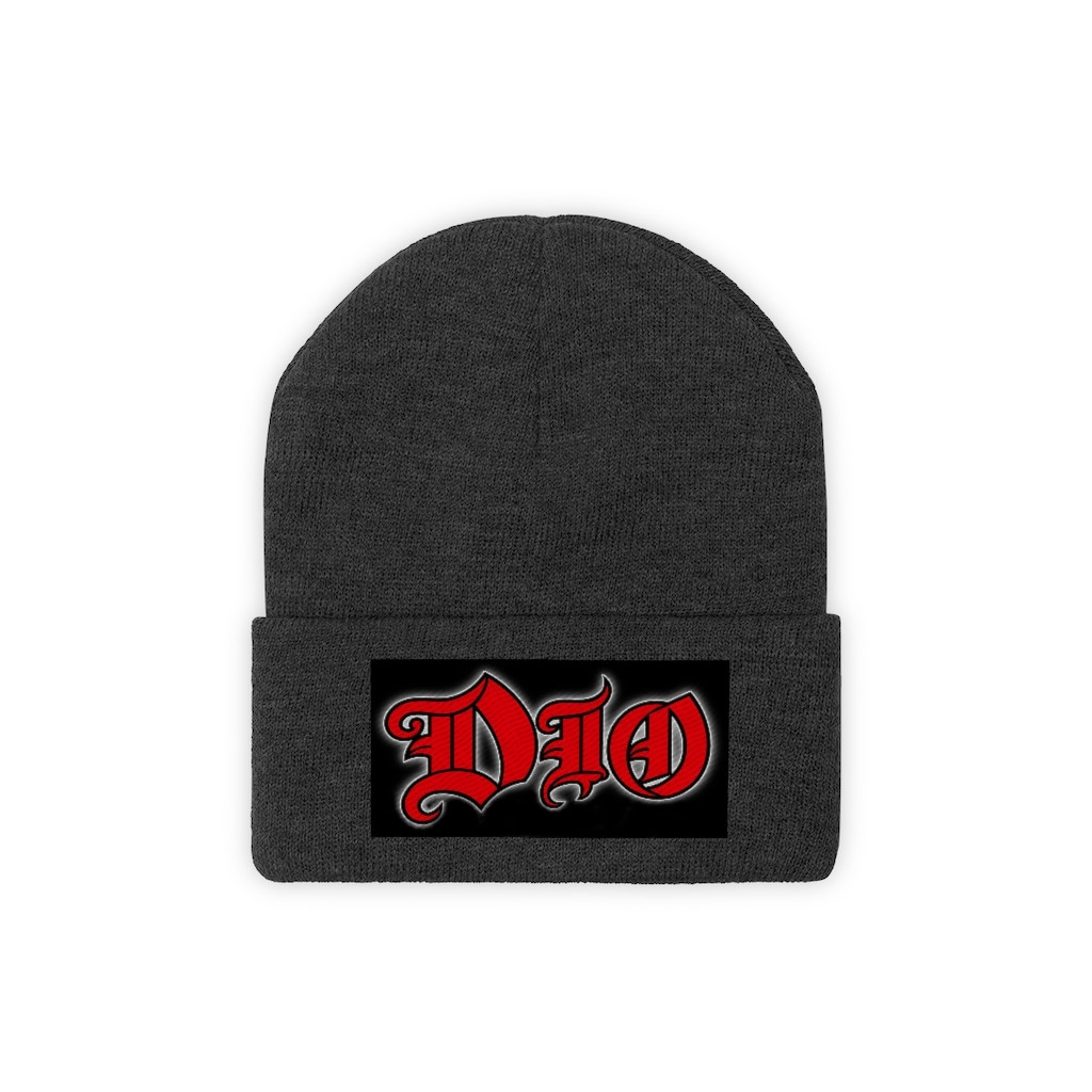 DIO Ronnie James Dio Logo  Knit Beanie
