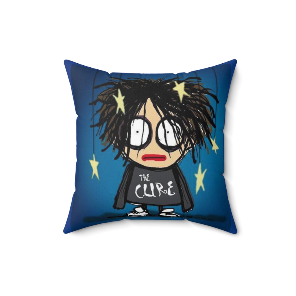 THE CURE Robert Smith South Park Spun Polyester Square Pillow gift