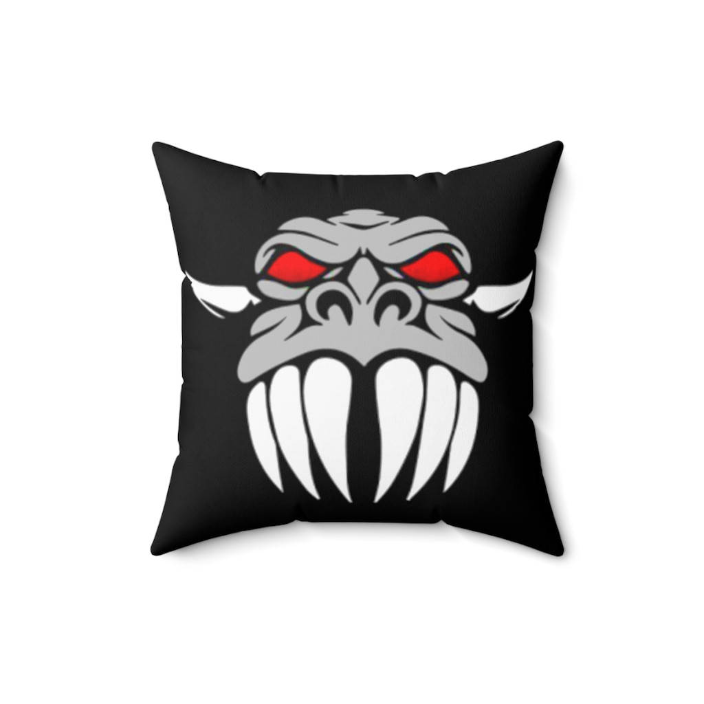KISS' Gene Simmons' Demon Boot Spun Polyester Square Pillow