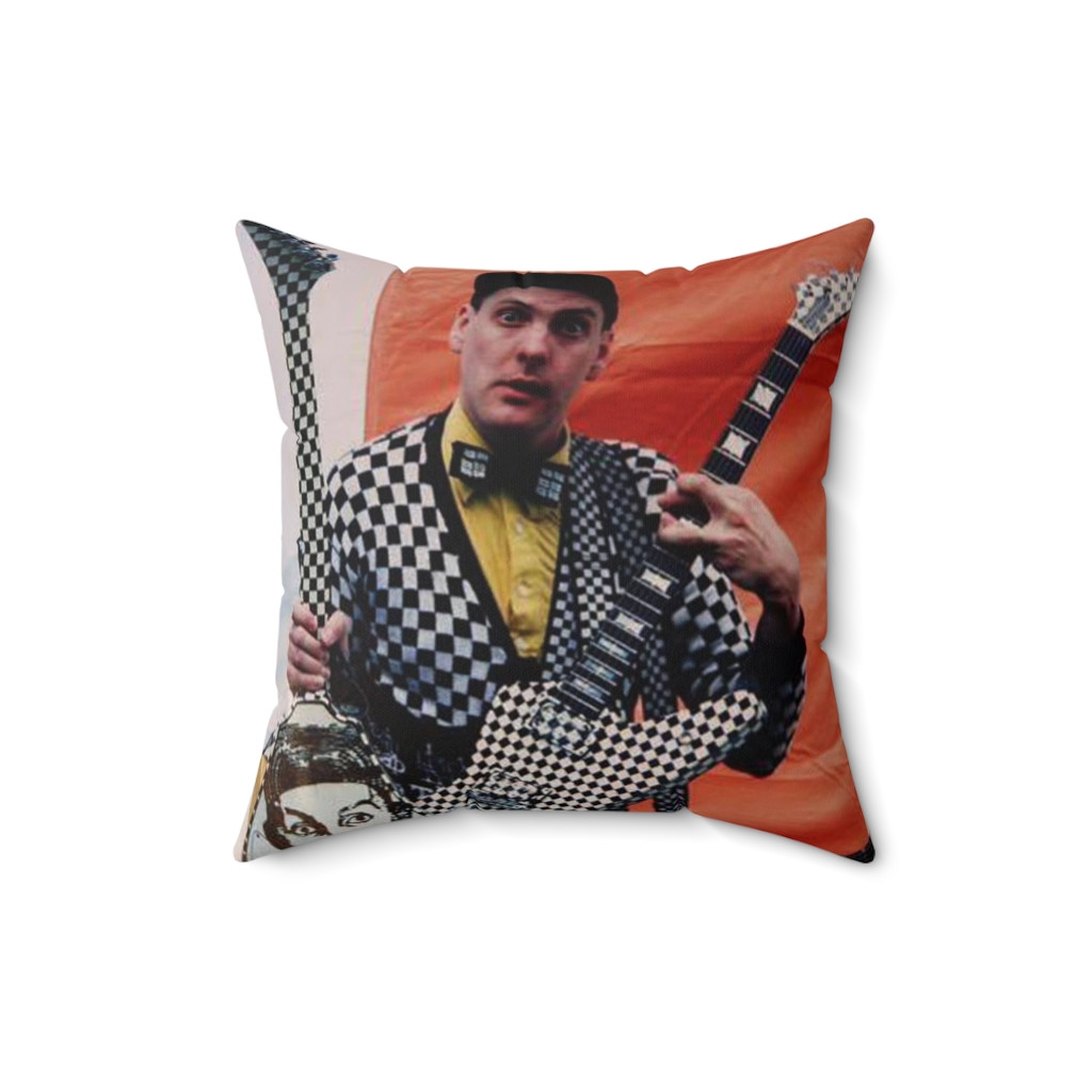 Cheap Trick Rick Neilson Spun Polyester Square Pillow gift