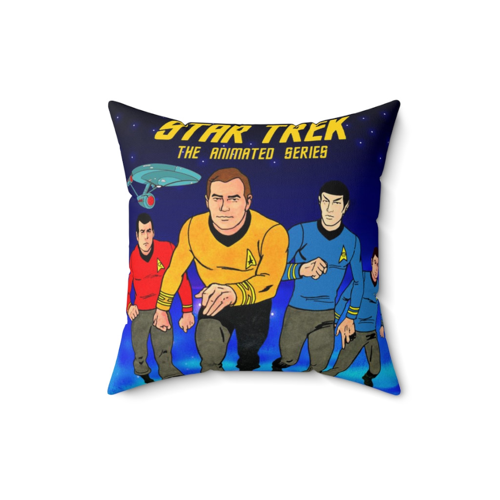 STAR TREK The animated Series Pillow Spun Polyester Square Pillow gift
