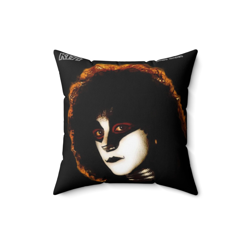 KISS Eric Carr Solo Pillow Spun Polyester Square Pillow gift