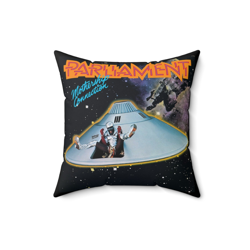 PARLIAMENT Mothership Connection Spun Polyester Square Pillow