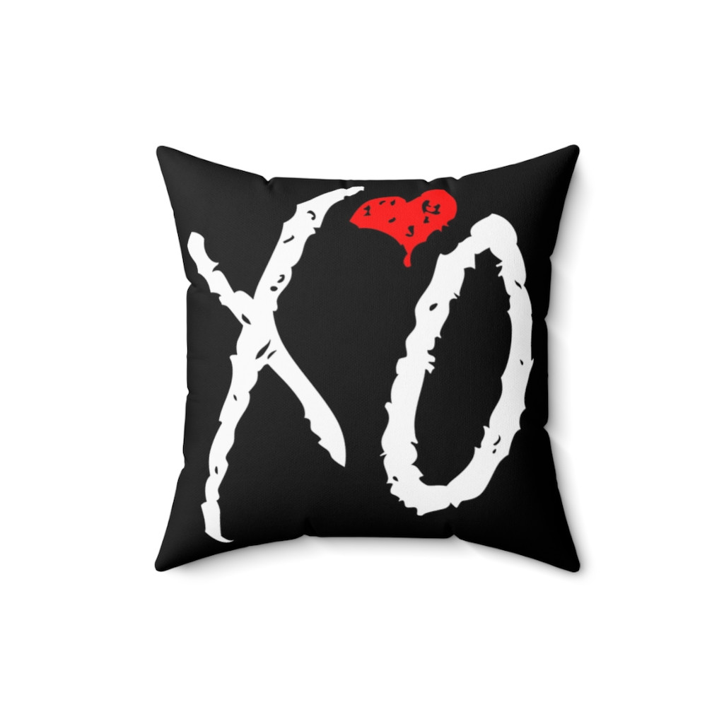 The Weeknd XO Spun Polyester Square Pillow