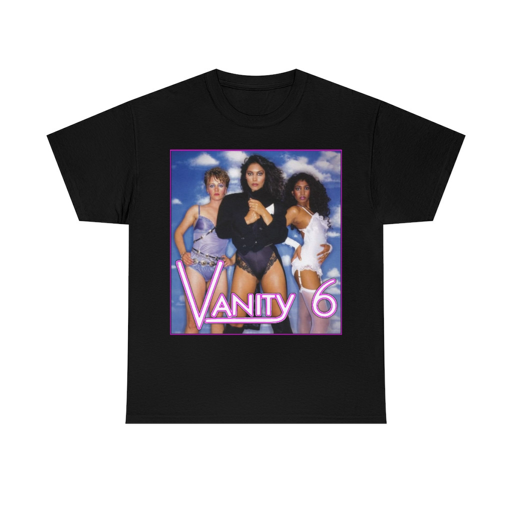 Vanity 6 clouds Short Sleeve Tee