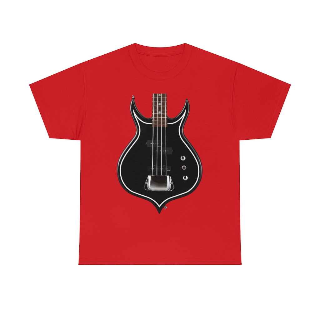 KISS Gene Simmons' Punisher Bass Guitar  Men's Short Sleeve T Shirt