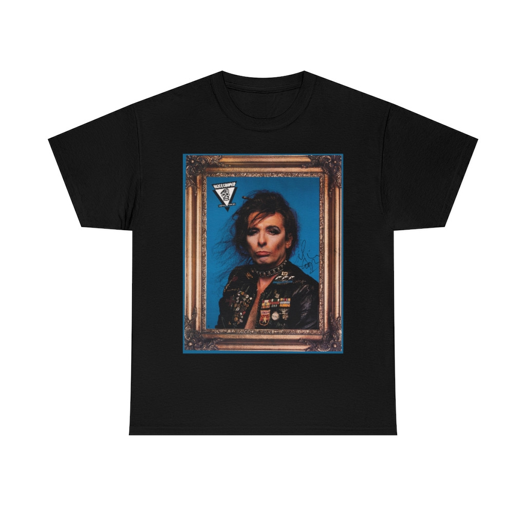 Alice Cooper Portrait from Special Forces  Men's Short Sleeve T Shirt