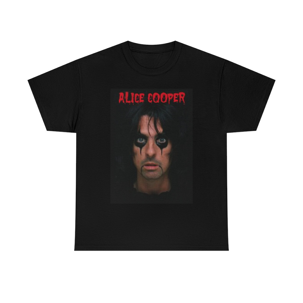 Alice Cooper Severed Head Unisex Heavy Cotton Tee