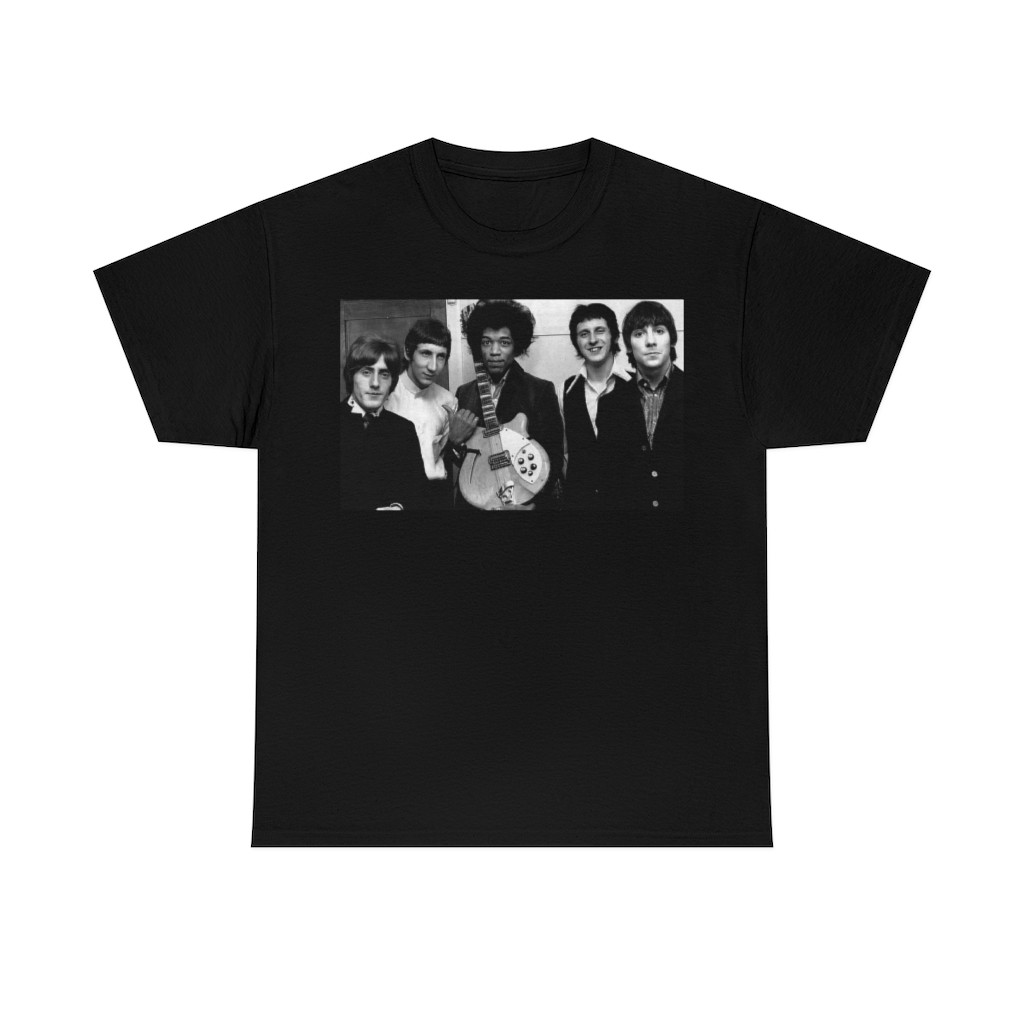 Jimi Hendrix and The Who Men's Short Sleeve Tee