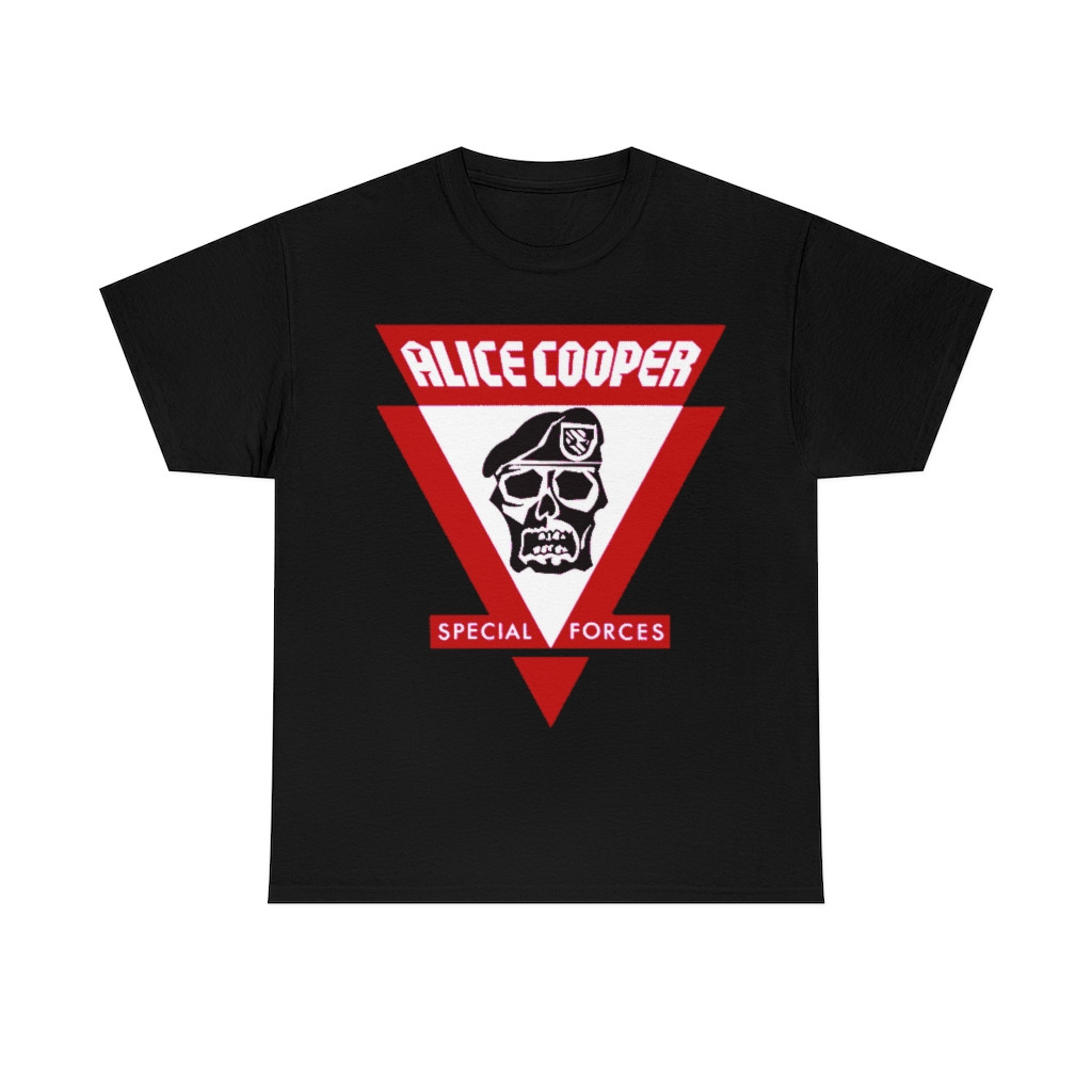 Alice Cooper Special Forces red Short Sleeve Tee