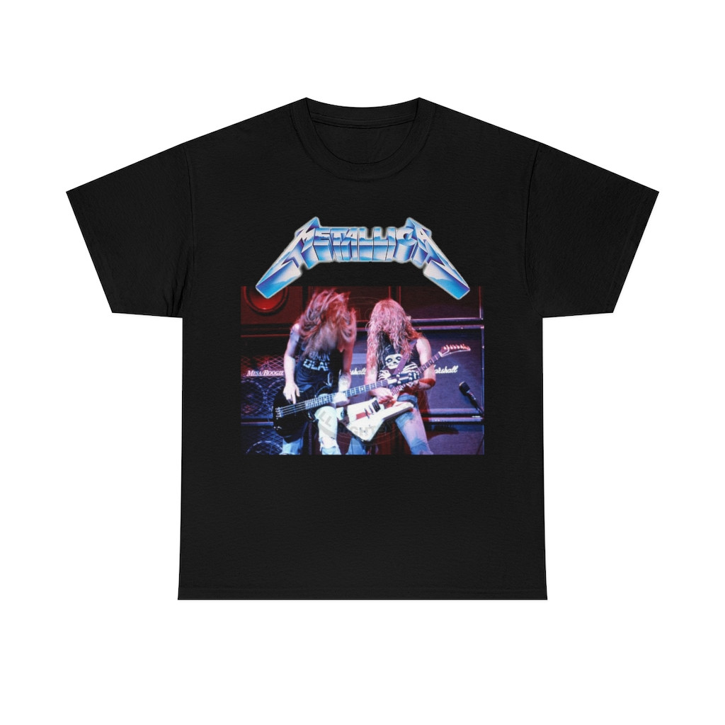 METALLICA  Cliff and James Short Sleeve Tee