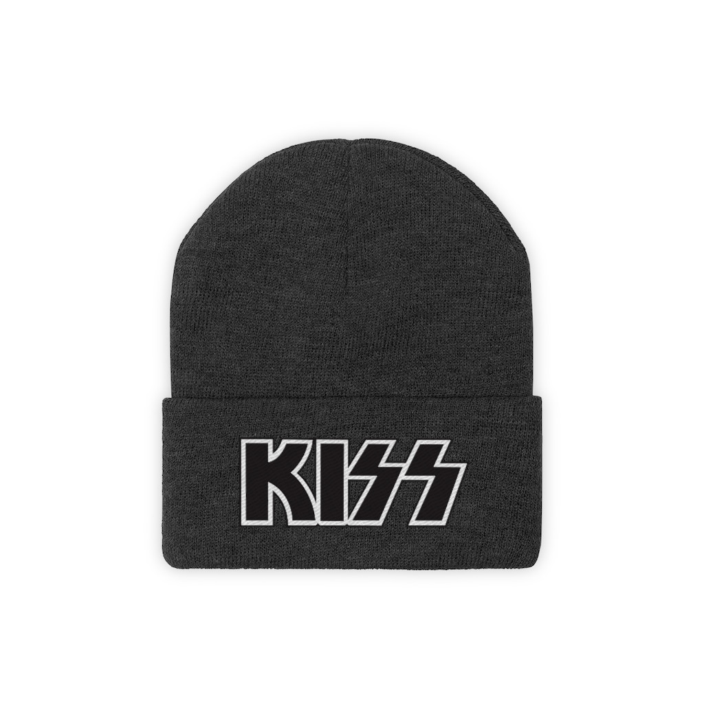 KISS Logo black Knit Beanie