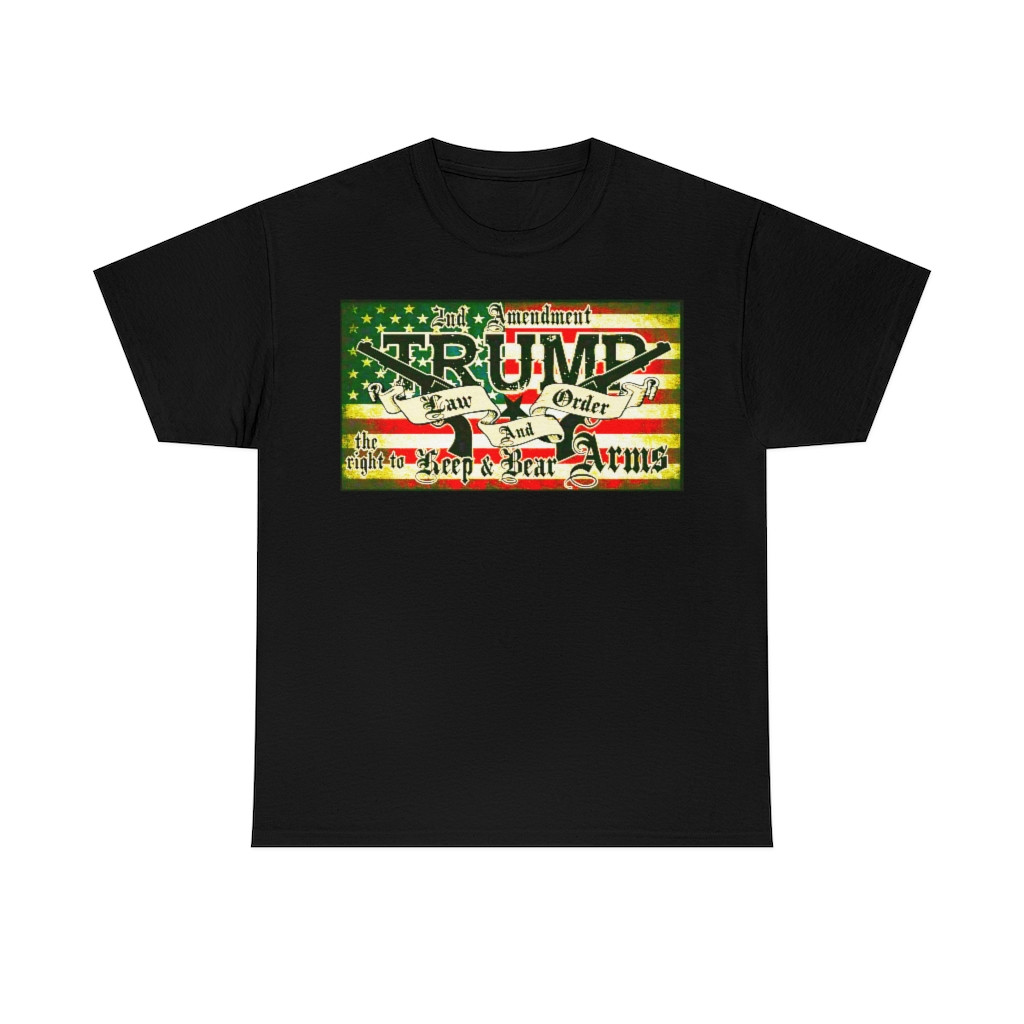 Trump 2A  bear arms Short Sleeve Tee