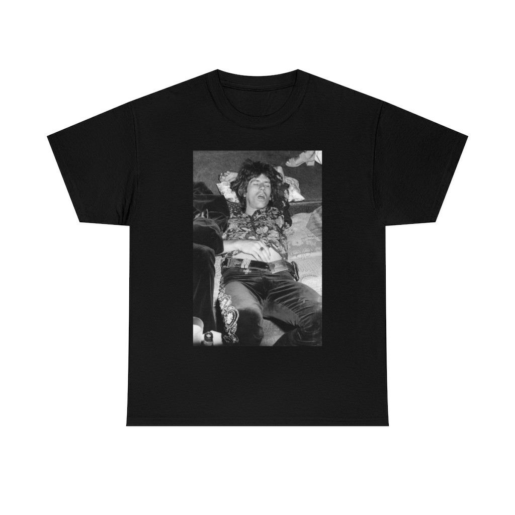 A Sleeping Rolling Stone  Keith  Richards Short Sleeve Tee