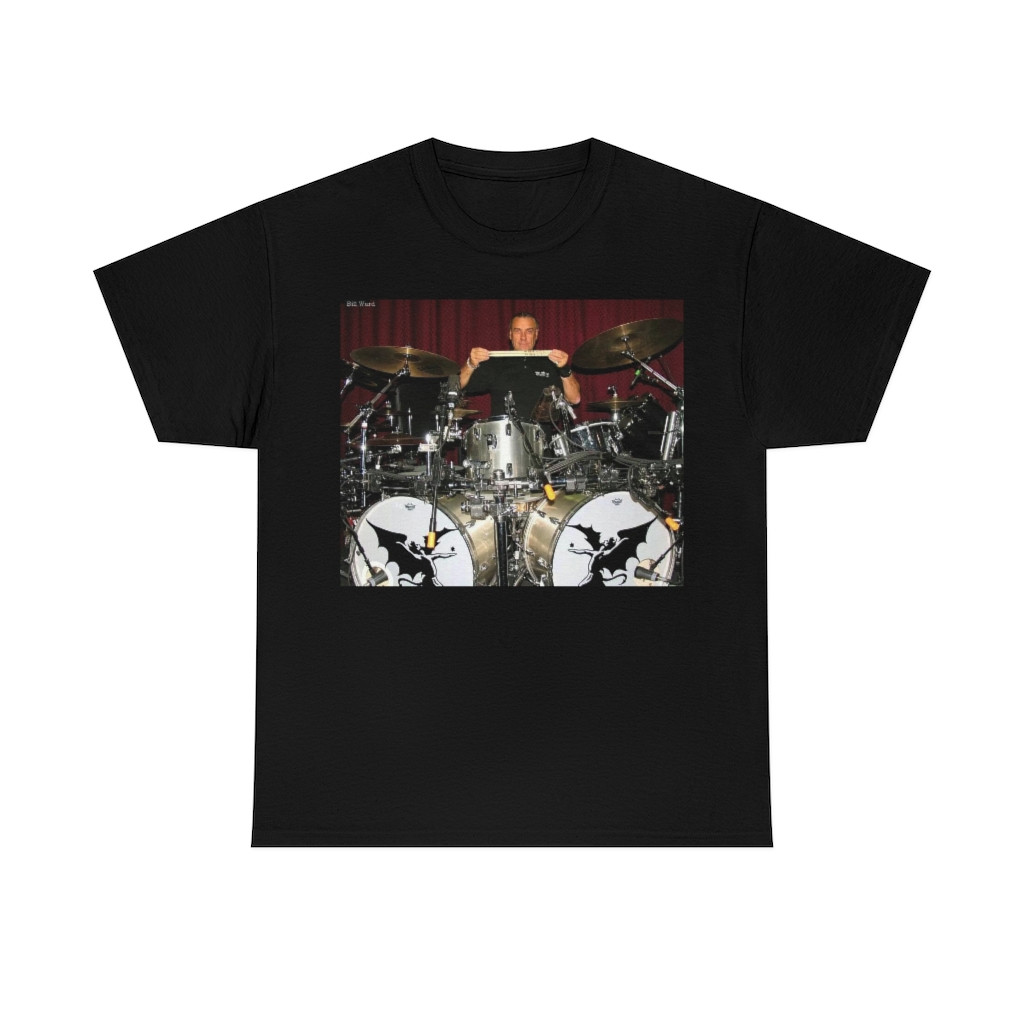 Drums of  Bill Ward of BLACK SABBATH  Short Sleeve Tee