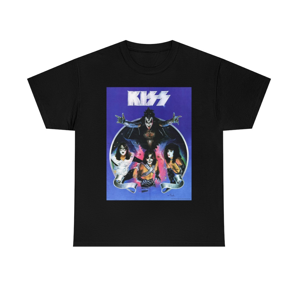 KISS Marvel Comic Poster Men's Short Sleeve Tee