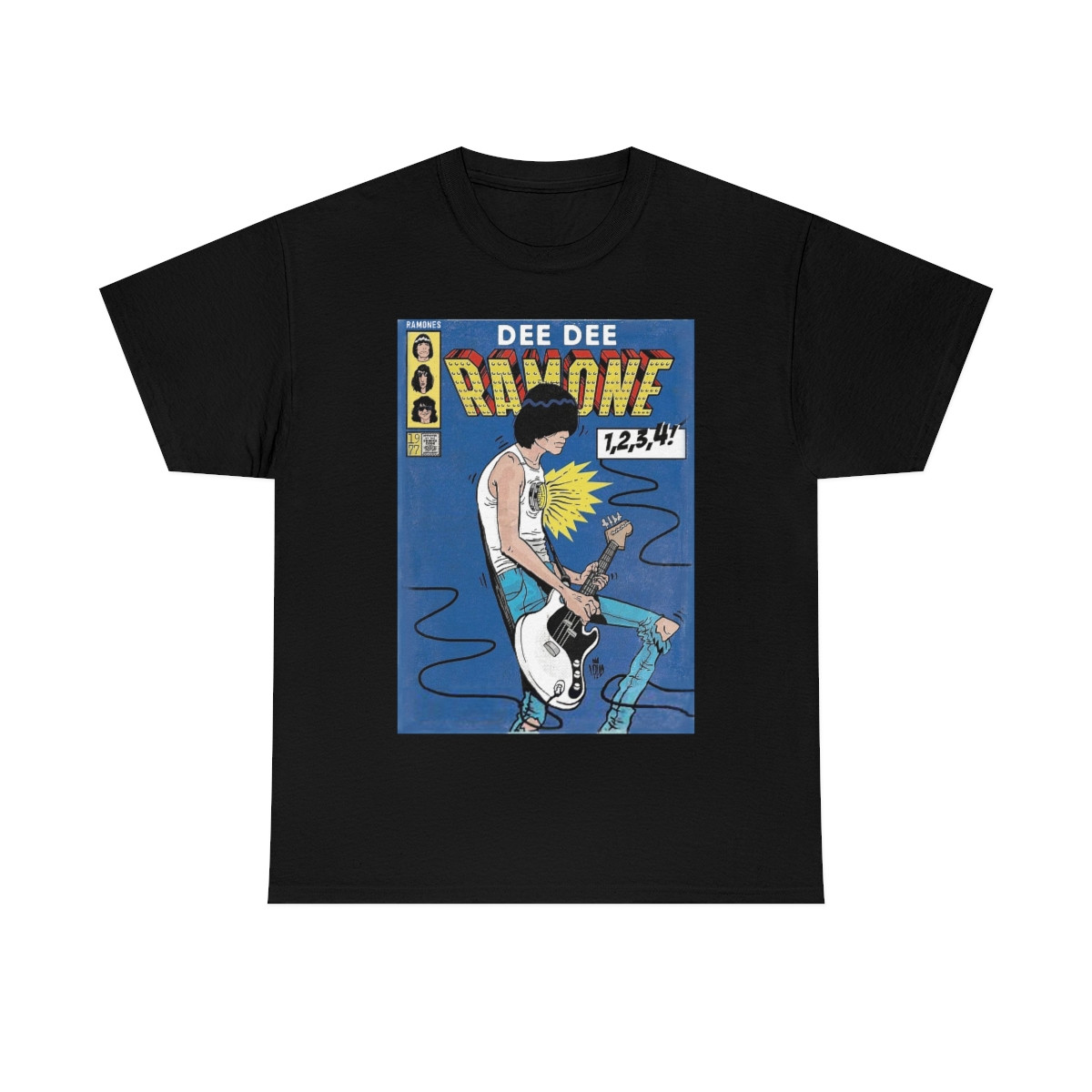 The Amazing DEE DEE Ramone of The Ramones Men's Short Sleeve T Shirt