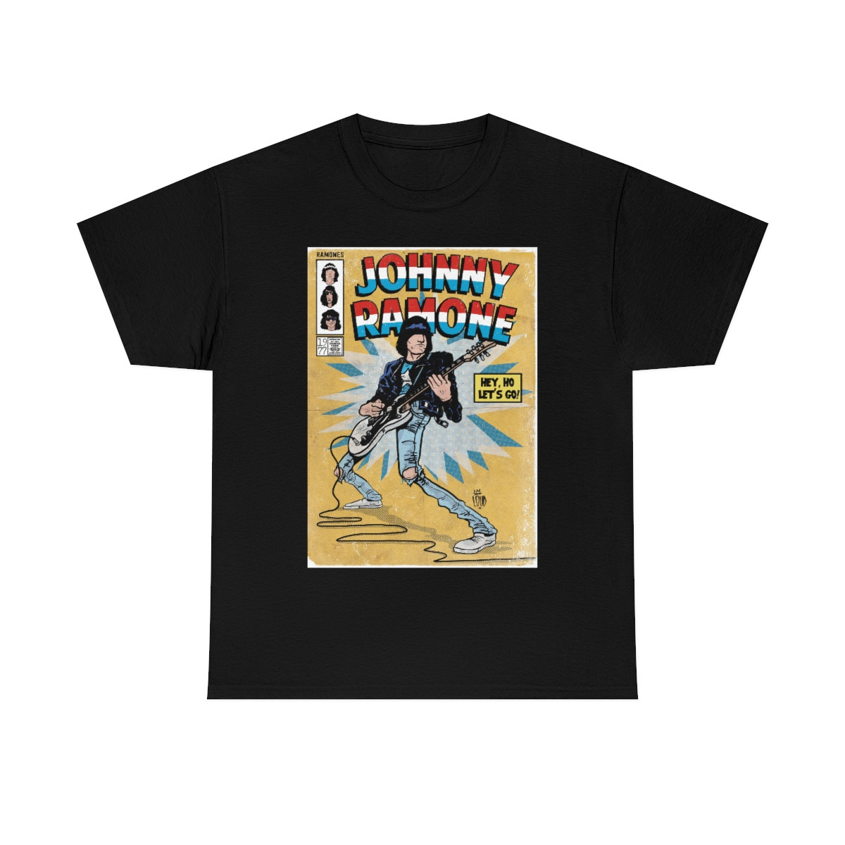 The Amazing Johnny Ramone of The Ramones Men's Short Sleeve T Shirt