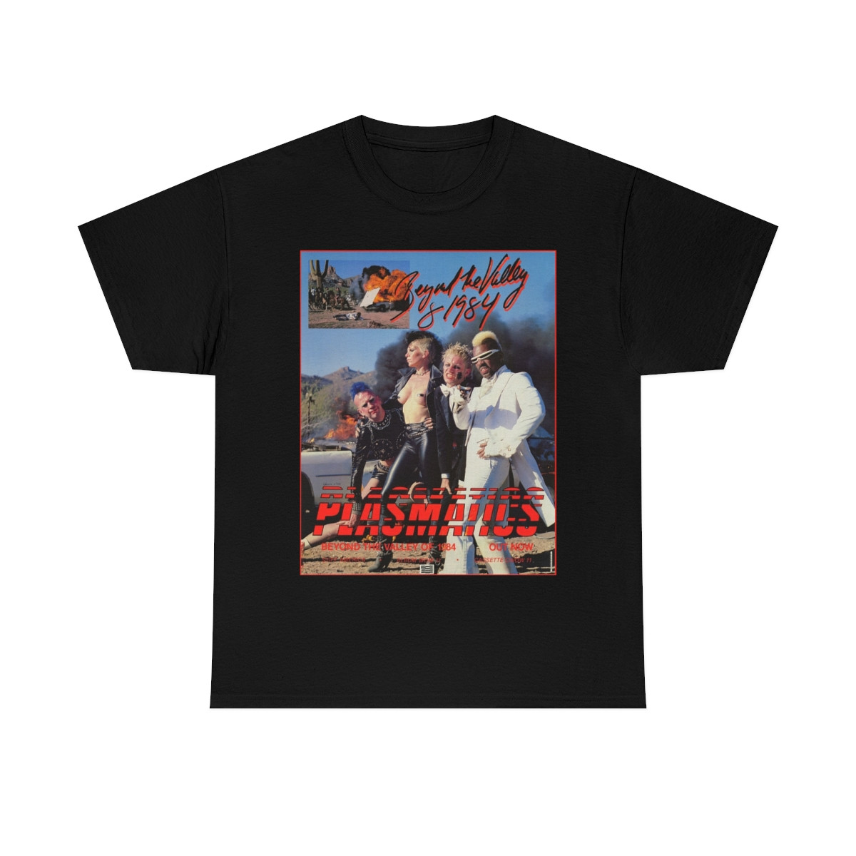 Plasmatics Beyond The Valley of 1984 Poster Unisex Heavy Cotton Tee