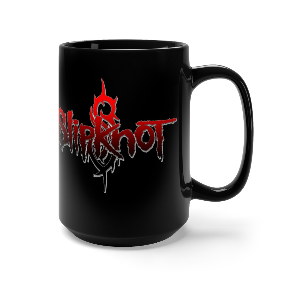 SLIPKNOT logo   Black Mug 15oz