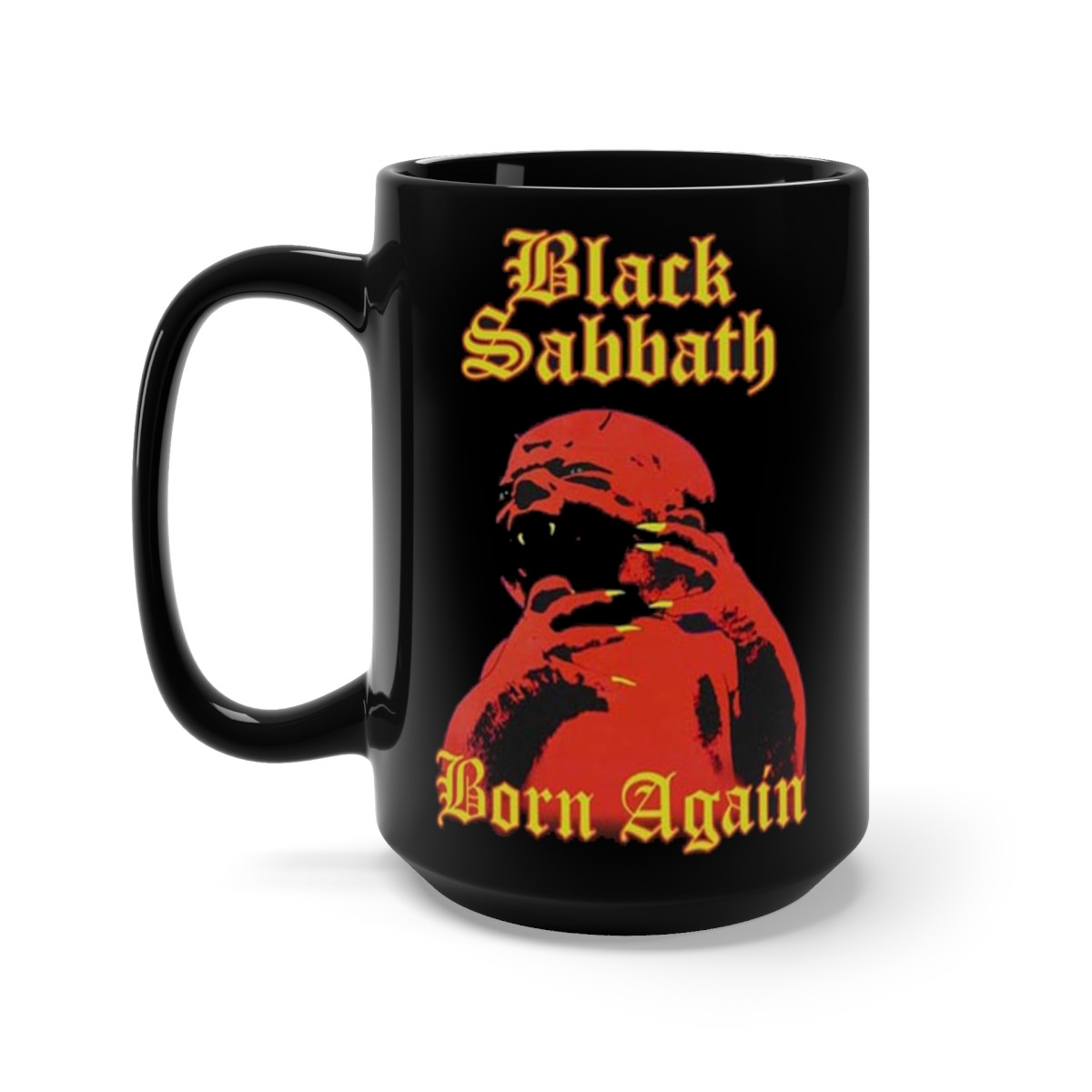 Black Sabbath Born Again  Black Mug 15oz