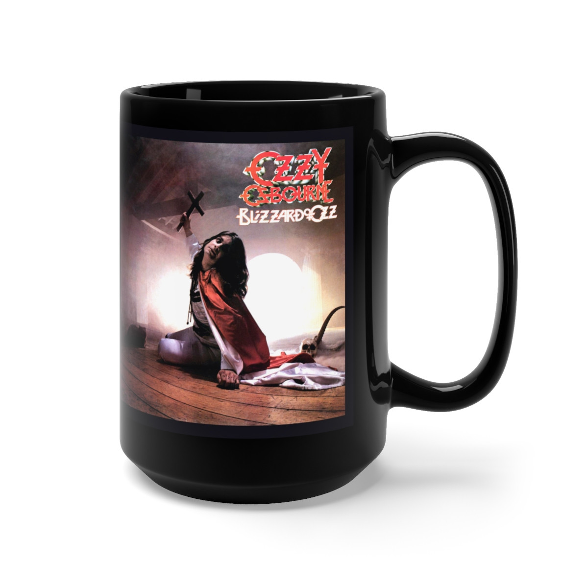 Ozzy  Blizzard of Ozz Black Mug 15oz