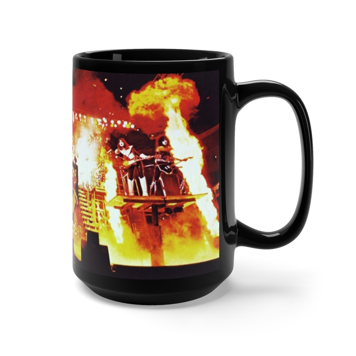 KISS ALIVE 2 Black Mug 15oz