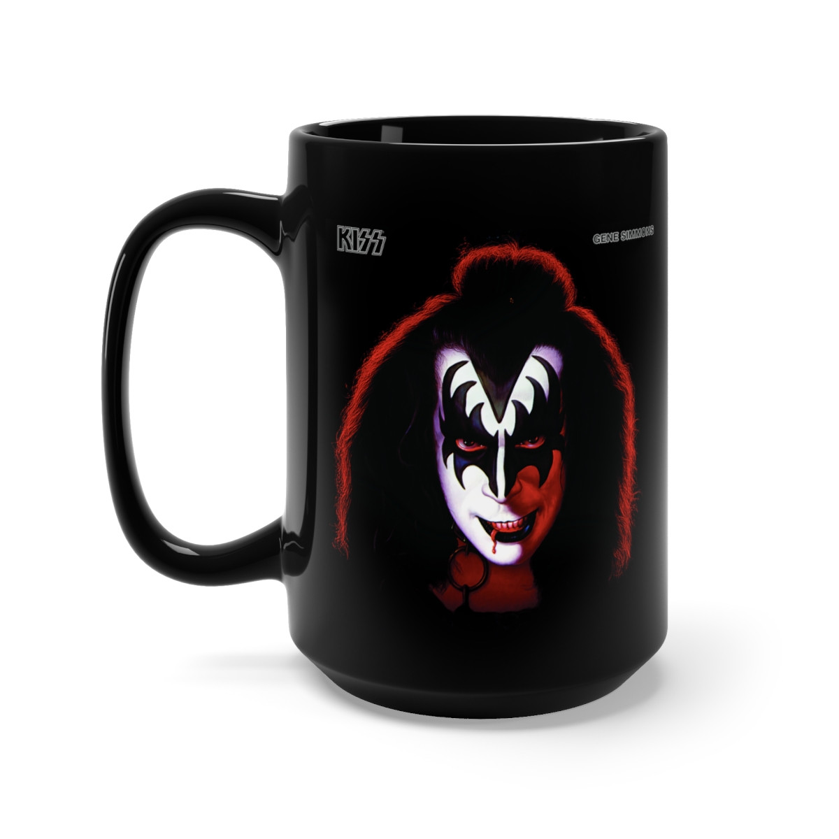 KISS Gene Simmons solo Black Mug 15oz