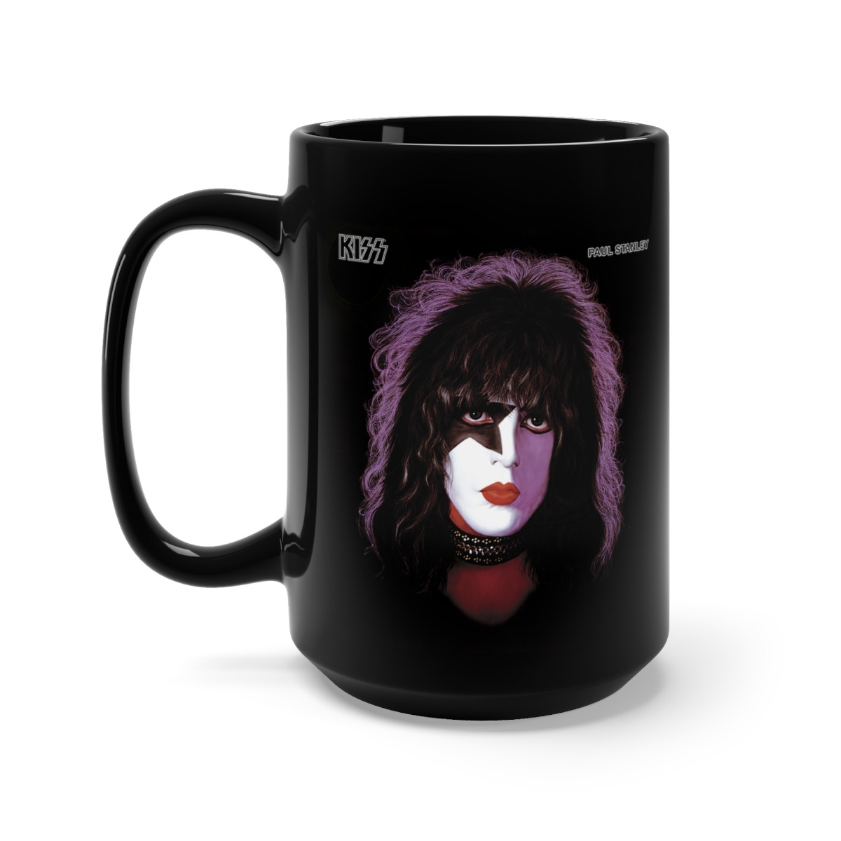 KISS Paul Stanley solo Black Mug 15oz