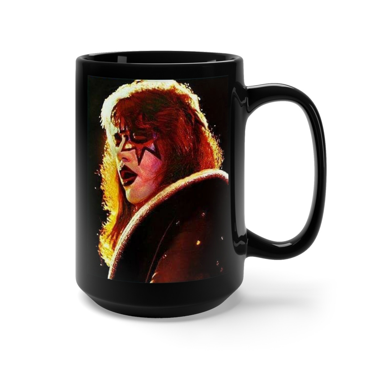 KISS Ace ALIVE 2 Black Mug 15oz