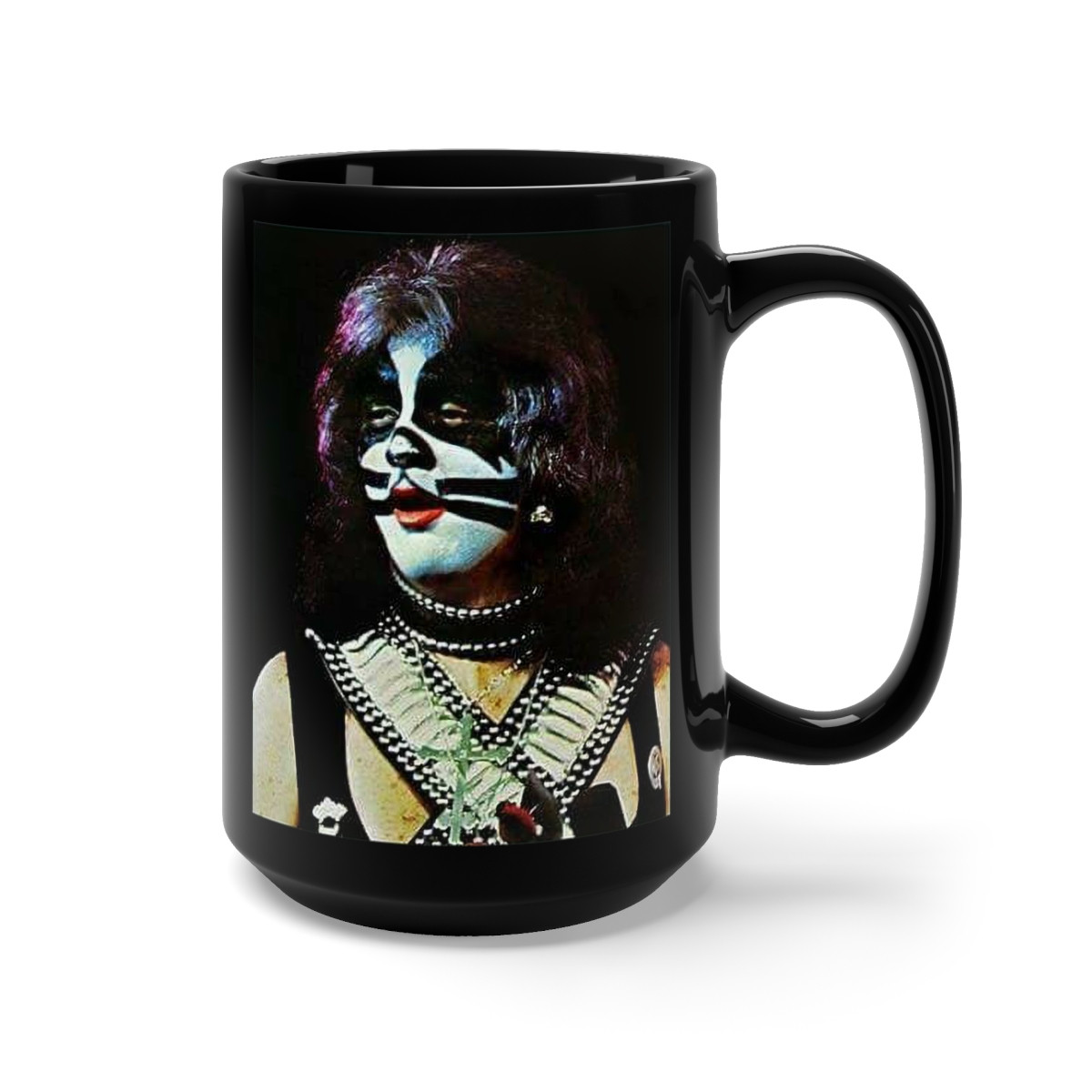 KISS Peter ALIVE 2 Black Mug 15oz