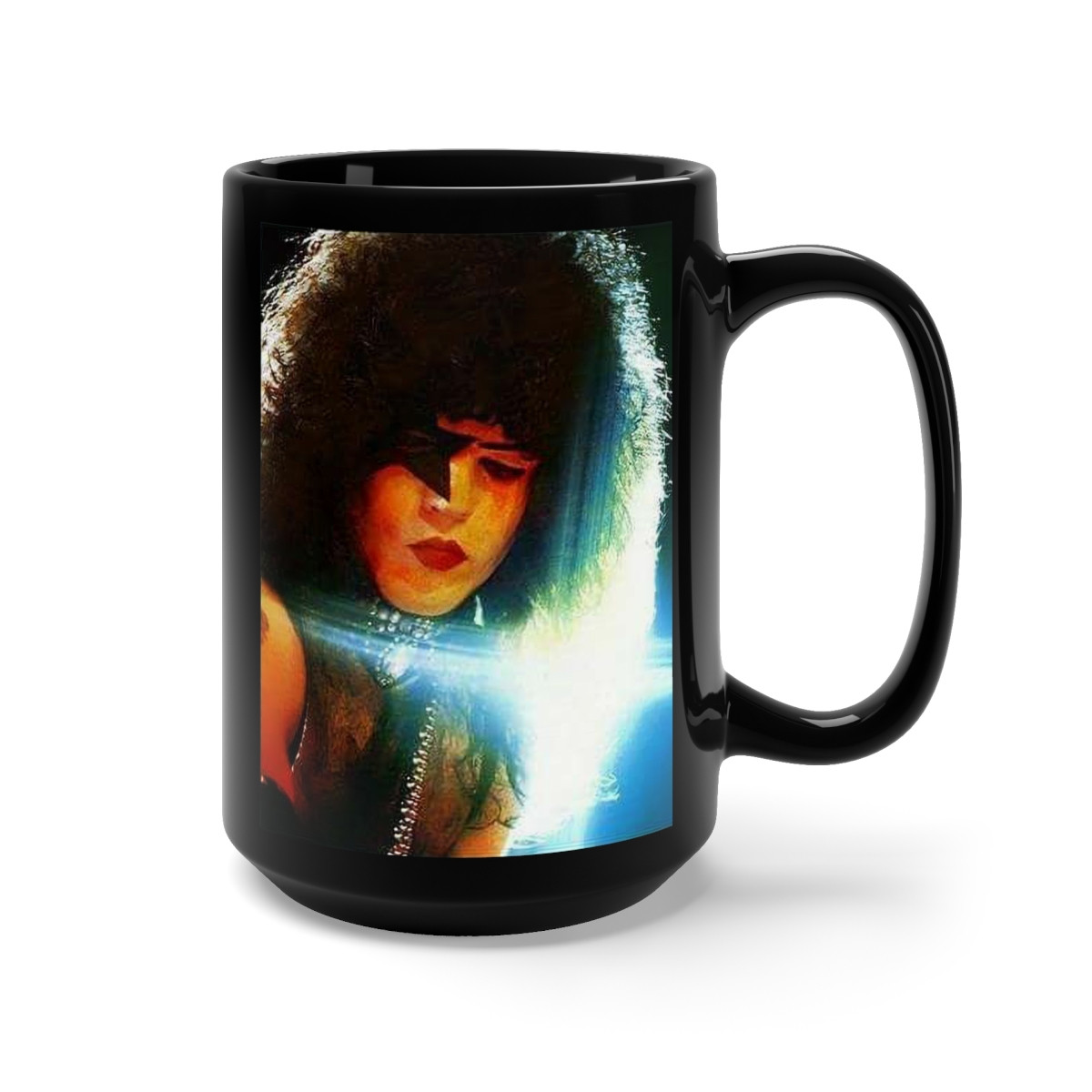 KISS Paul ALIVE 2 Black Mug 15oz