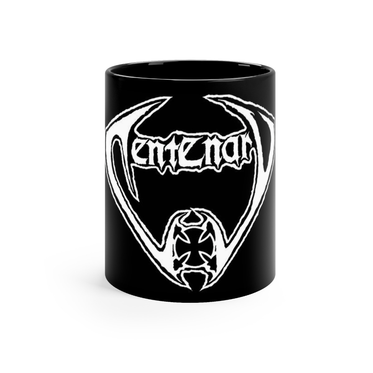 CENTENARY Black mug 11oz