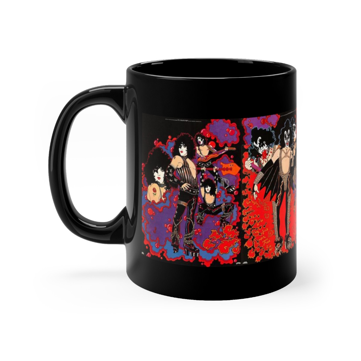KISS Solo Posters Black mug 11oz