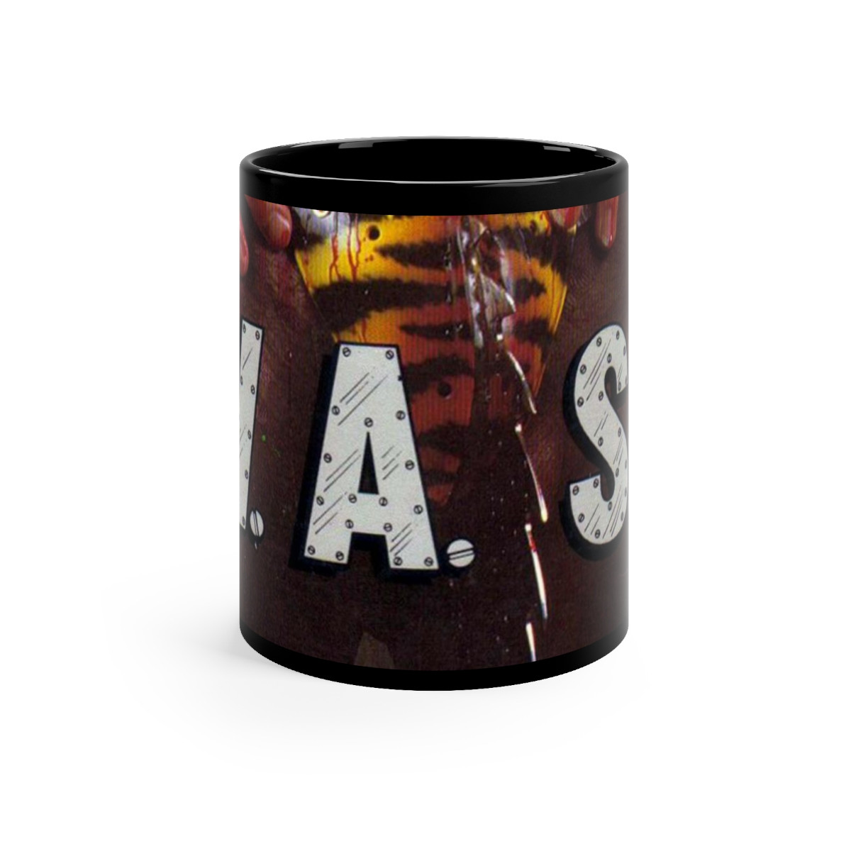 WASP ANIMAL I F**k like a beast Black mug 11oz