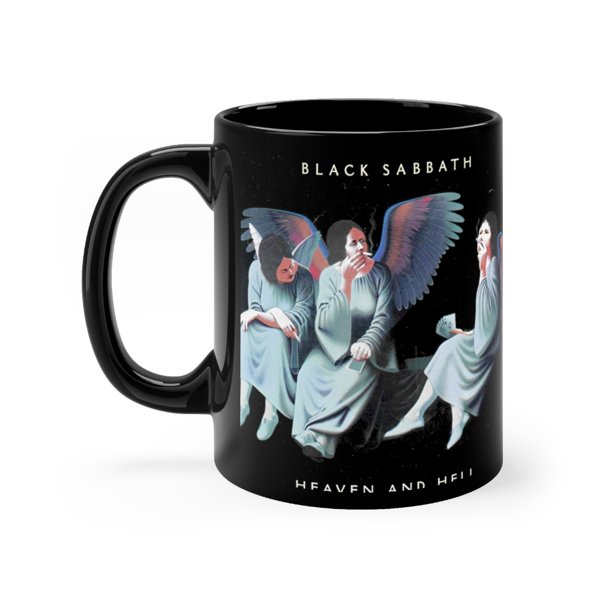 Black Sabbath Heaven and Hell Black mug 11oz