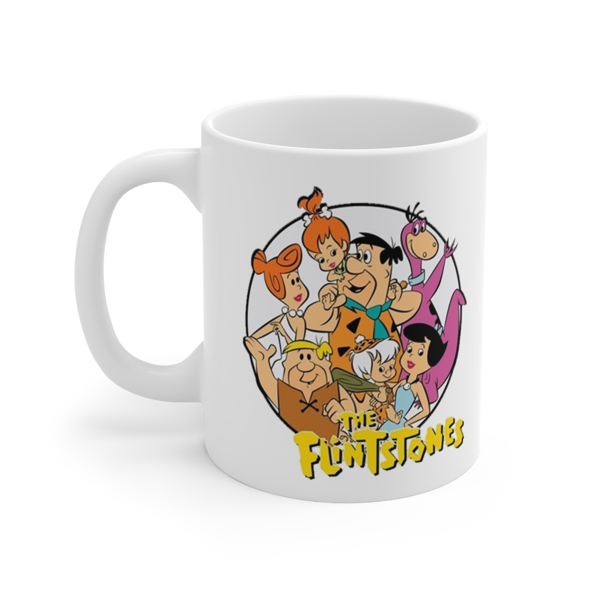 The Flintstones Ceramic white Mug 11oz