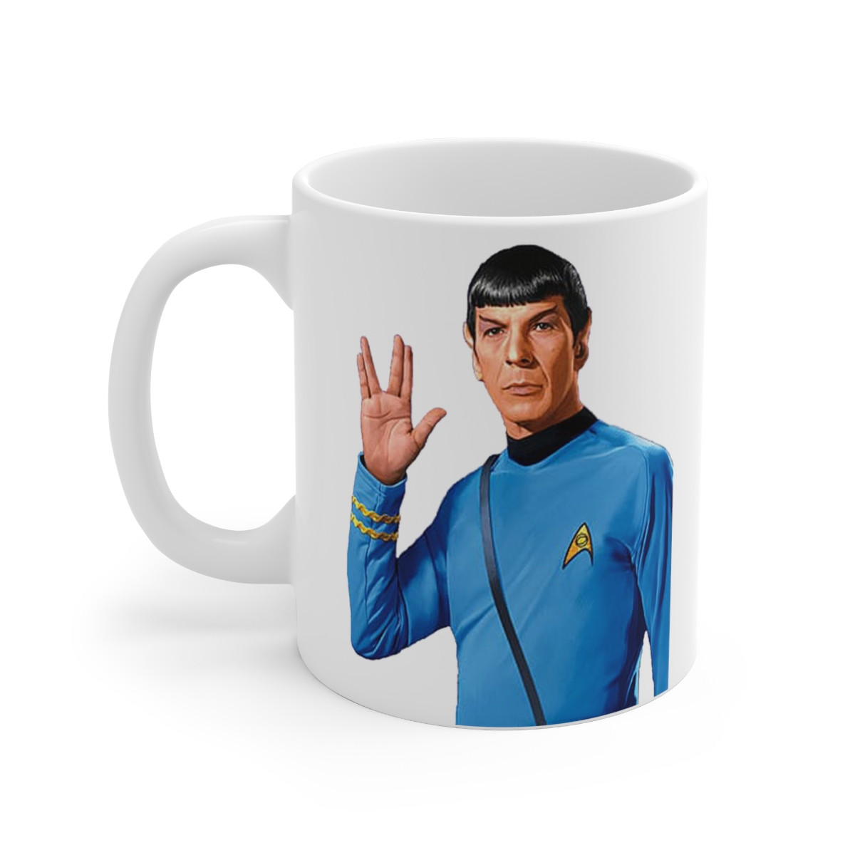Live Long and Prosper white Mug 11oz