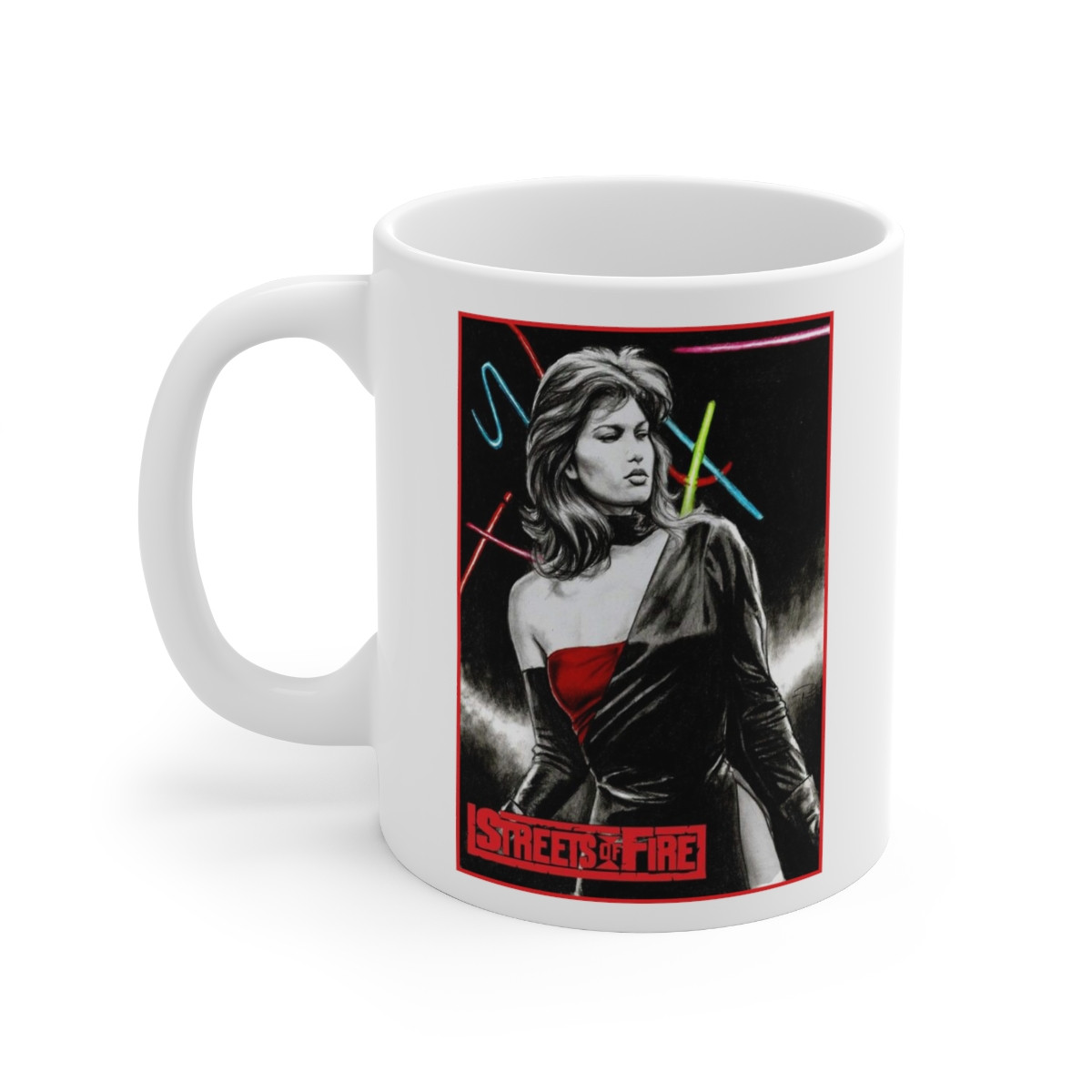 Streets of Fire Diane Lane white Mug 11oz