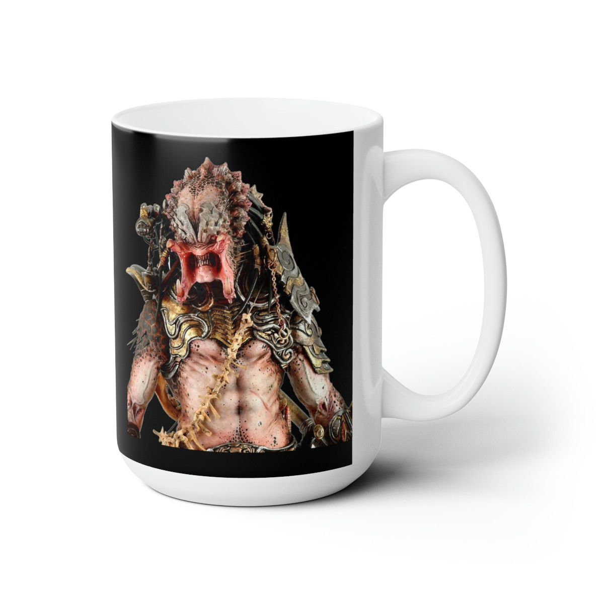 Predator Alien Warrior growl  Mug 15oz