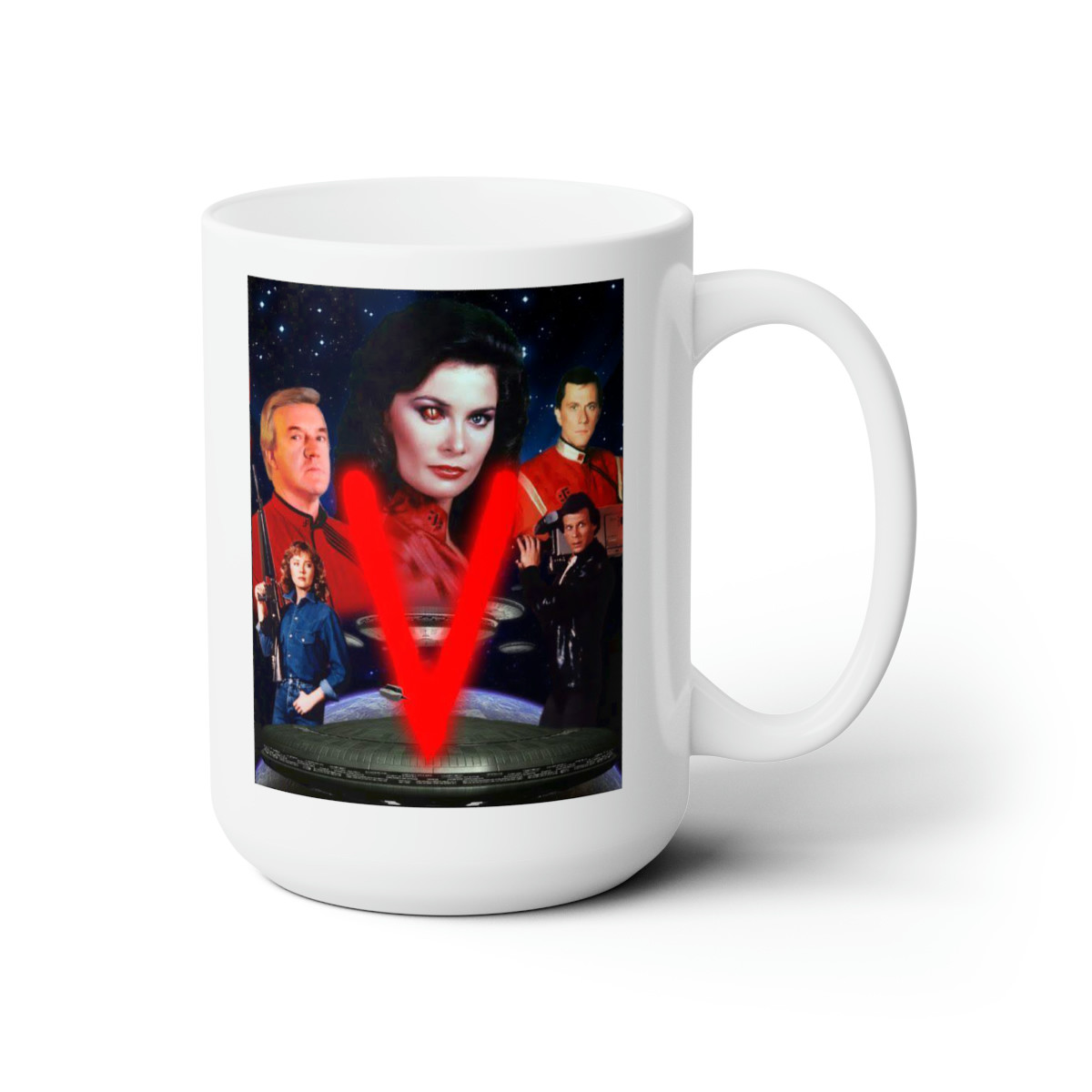 V the Visitors cast Mug 15oz
