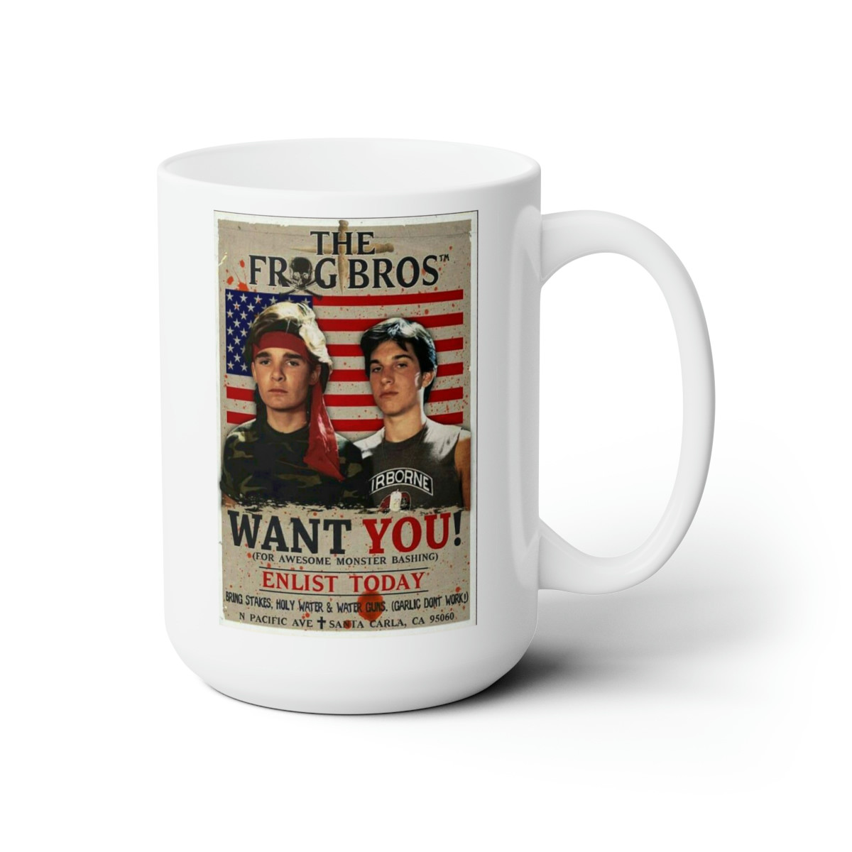 The Frog Bros of The Lost Boys  Mug 15oz