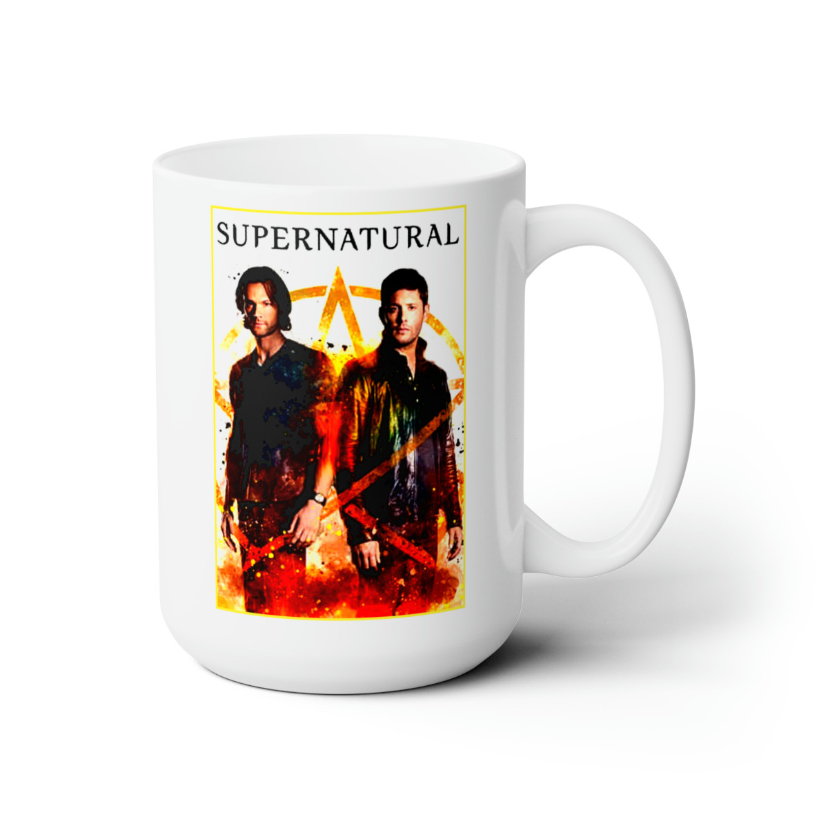 Supernatural Sam & Dean Winchester  Mug 15oz